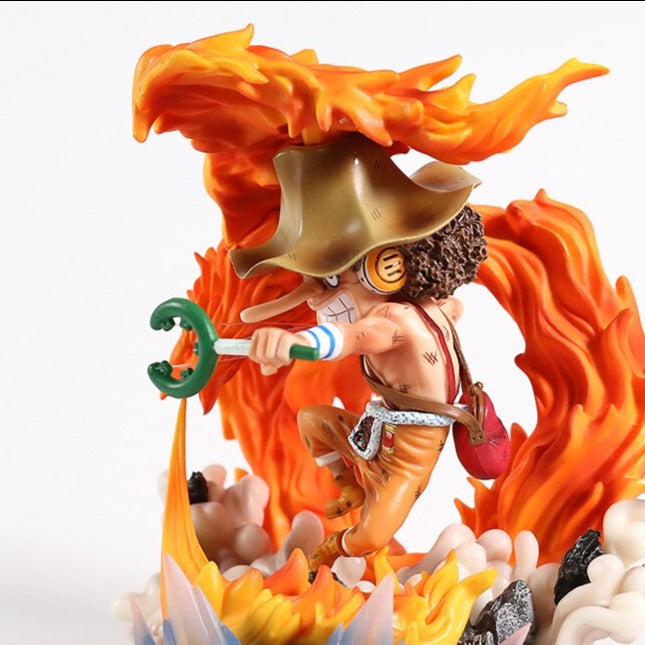 Anime One Piece Usopp PVC Figure Collectible Model Toy-xinru