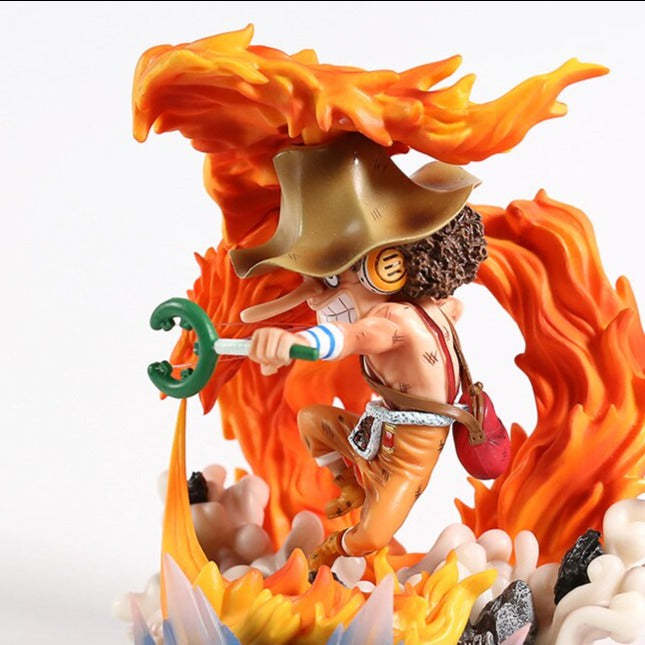 Anime One Piece Usopp PVC Figure Collectible Model Toy-xinru