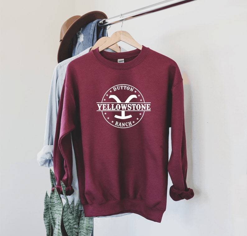 Yellowstone Dutton Ranch Sweatshirt-xinru shop