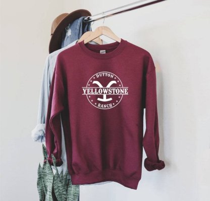 Yellowstone Dutton Ranch Sweatshirt-xinru shop