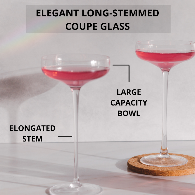 Lead Free Crystal Glassware Cocktail Glass Set-xinru
