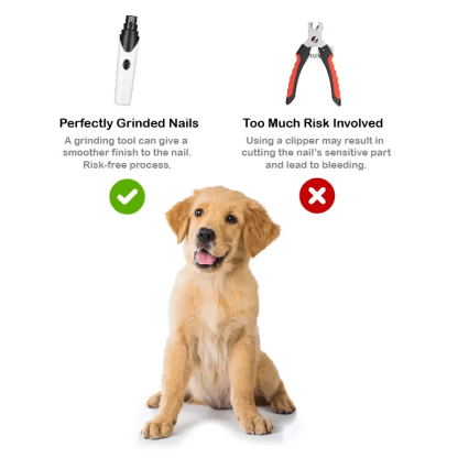 Ultra Silent Electric Rechargeable Pet Nail Machine-xinru