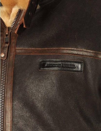 Aviator Bomber Jacket B3 Sheepskin Bomber Jacket-xinru shop