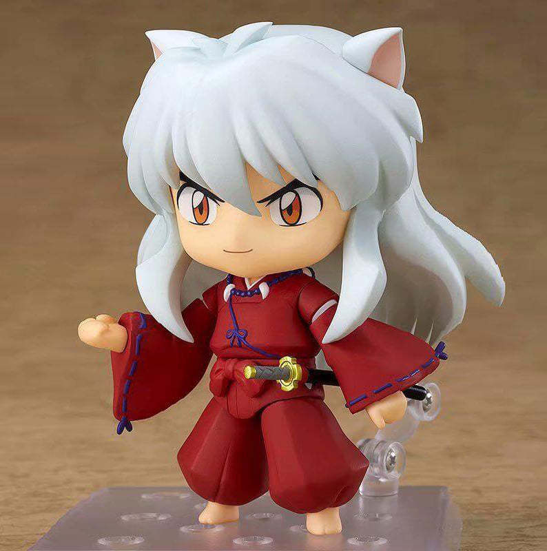 Inuyasha PVC Figure Movable Changeable鑱紺ute Nendoroid-xinru
