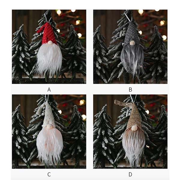 Light Bearded Hanging Decoration  Christmas Gnomes-xinru shop