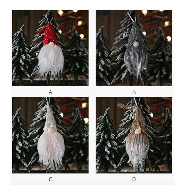 Light Bearded Hanging Decoration  Christmas Gnomes-xinru shop