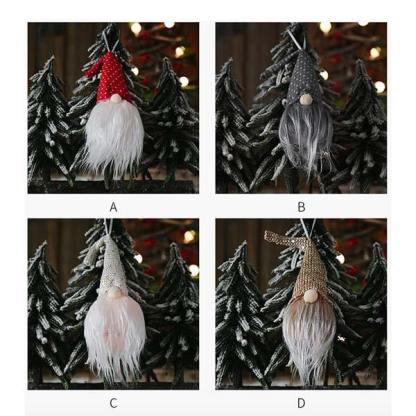 Light Bearded Hanging Decoration  Christmas Gnomes-xinru shop