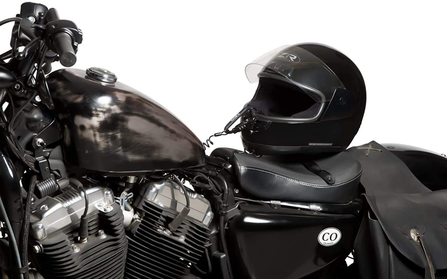 Motorcycle Helmet Lock & Cable-xinru shop