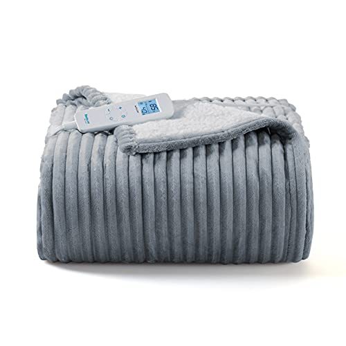 Heated Blanket Electric Throw with 6 Heating Levels-xinru shop