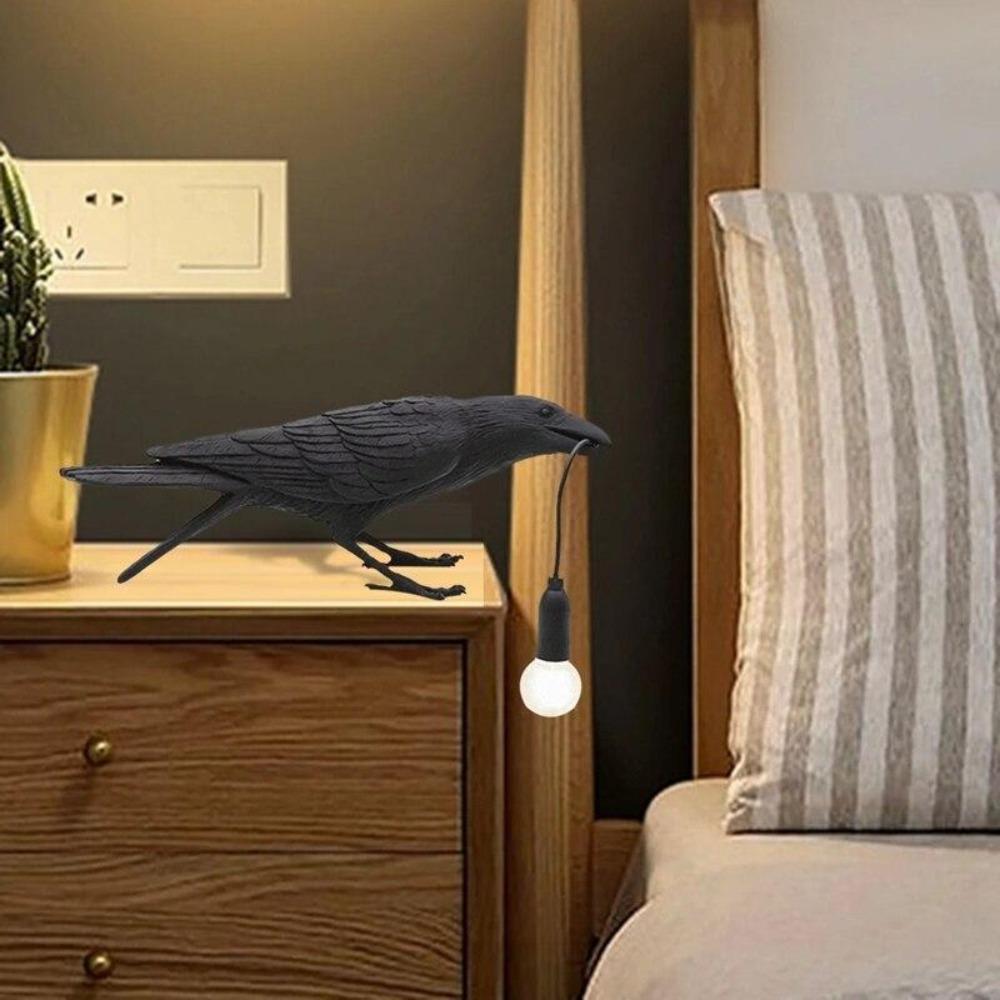 Auspicious Bird Raven Standing Table Lamp-xinru