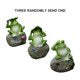 Frog Statue Yard Decorations Art Figurines For The Lawn Balcony Desk,-xinru