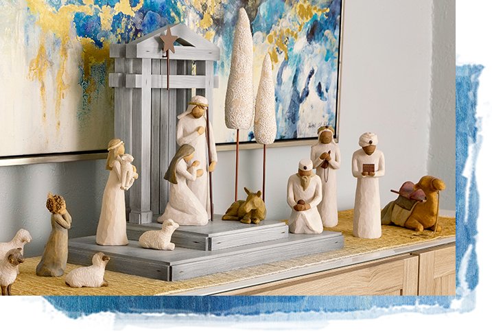 Willow Tree Creche Nativity-xinru shop
