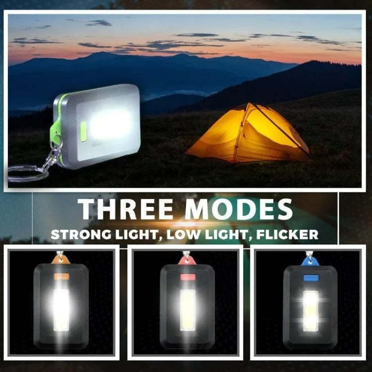 Portable Mini LED Flashlight Keychain Outdoor Camping Climbing Light Lamp-xinru