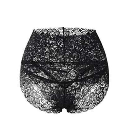 Women Seamless Lace Panties Breathable High Waist Butt Lift Briefs Underwea-xinru