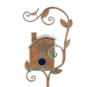 Metal Birdhouse Garden Stakes-xinru