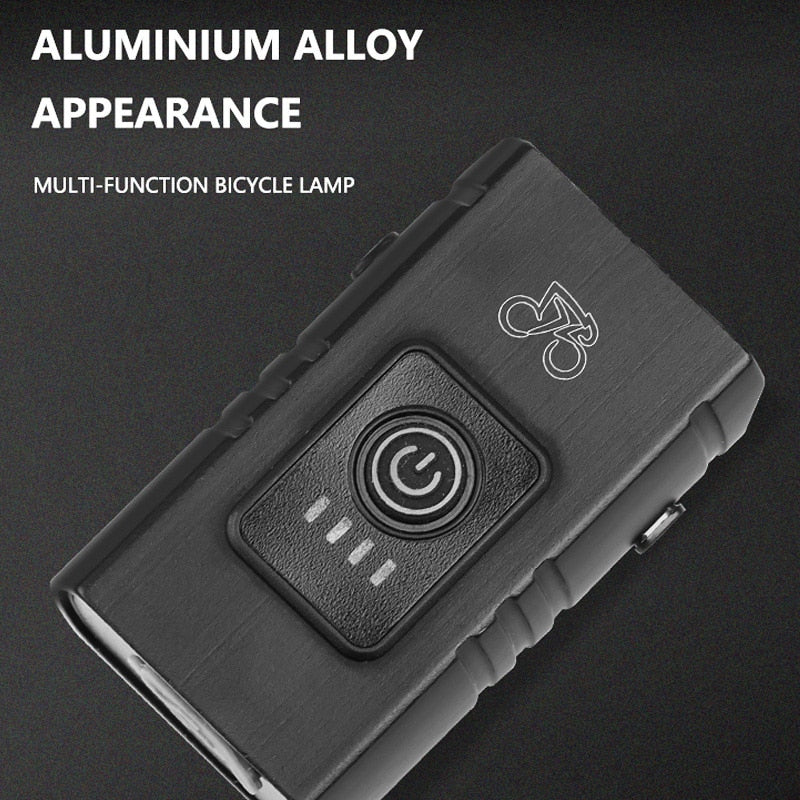 USB Rechargeable Bike Light Super Bright T6 LED Bike Headlight-xinru