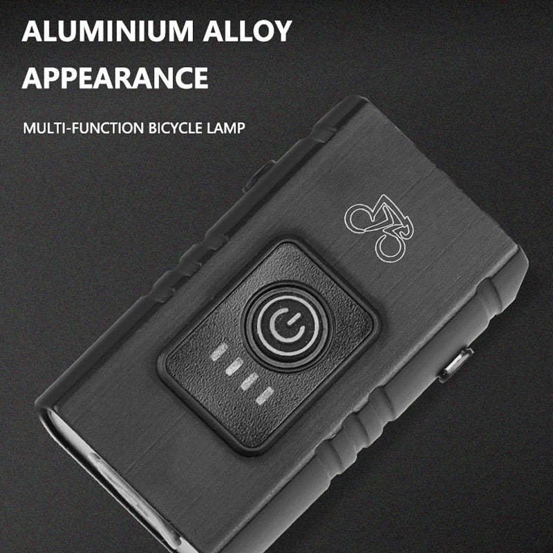 USB Rechargeable Bike Light Super Bright T6 LED Bike Headlight-xinru