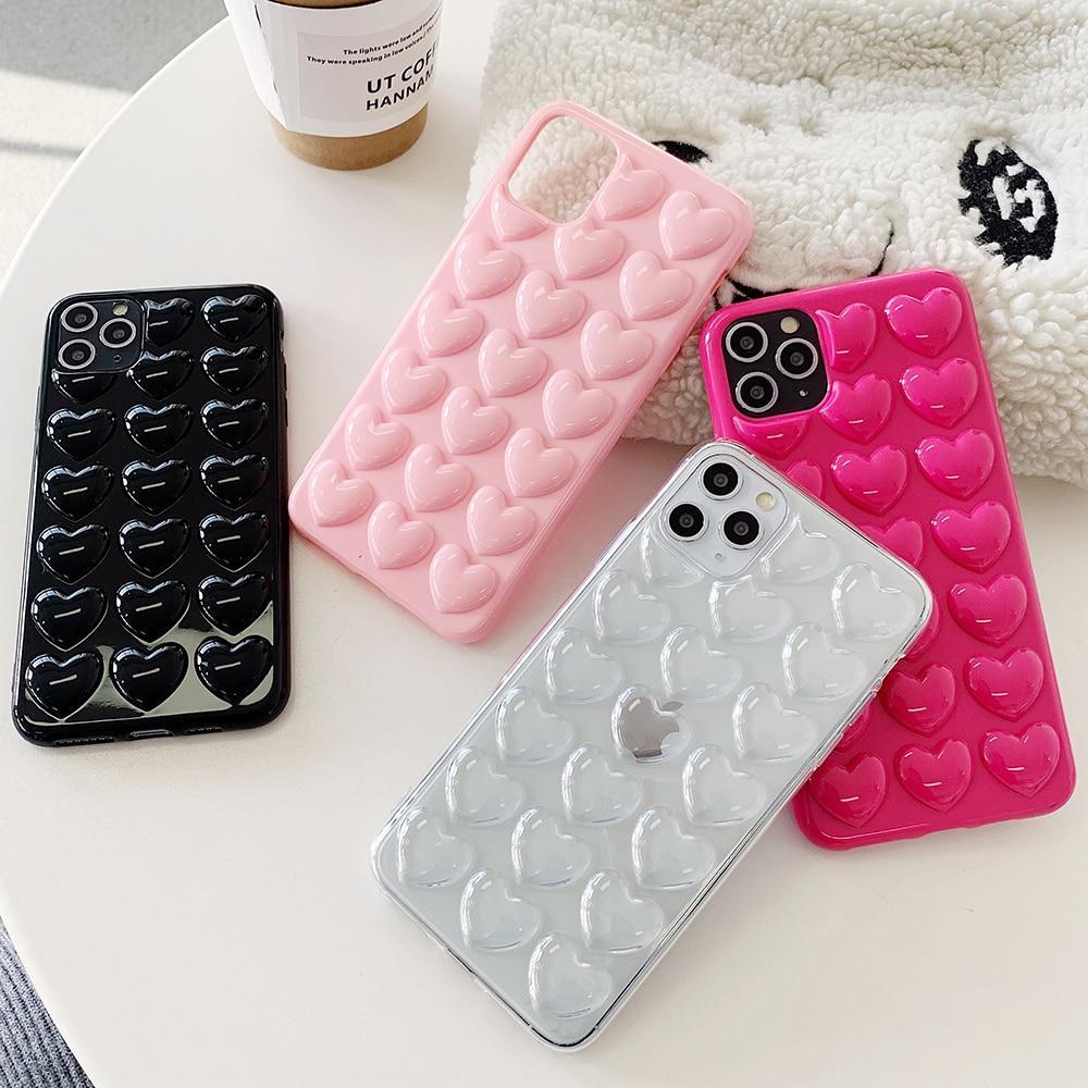 3D Love Heart Case-xinru
