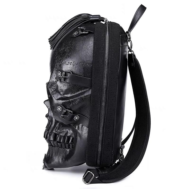 3D Skull Backpack-xinru shop