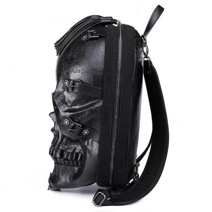 3D Skull Backpack-xinru shop