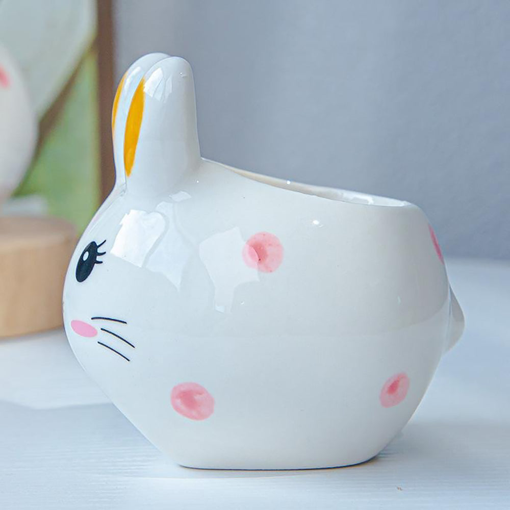 Rabbit Succulent Pots Cute Decorative Planter For Home Office-xinru