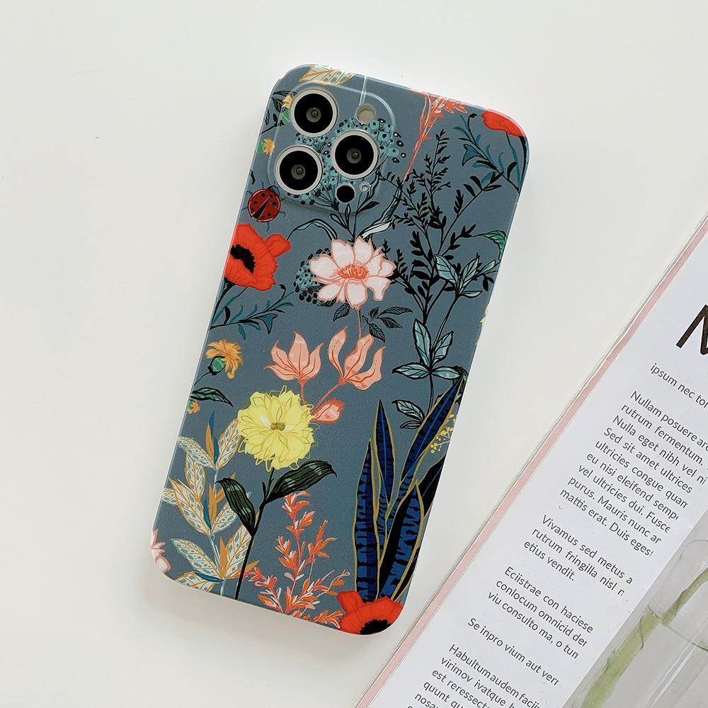 Floral Watercolor Case-xinru