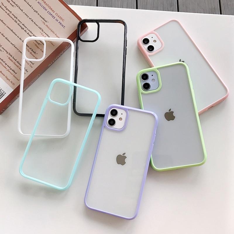 Clear Candy Bumper Case-xinru