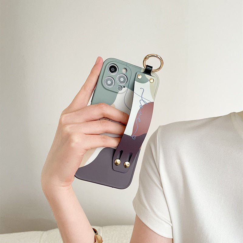 Artistic Wrist Strap Case-xinru