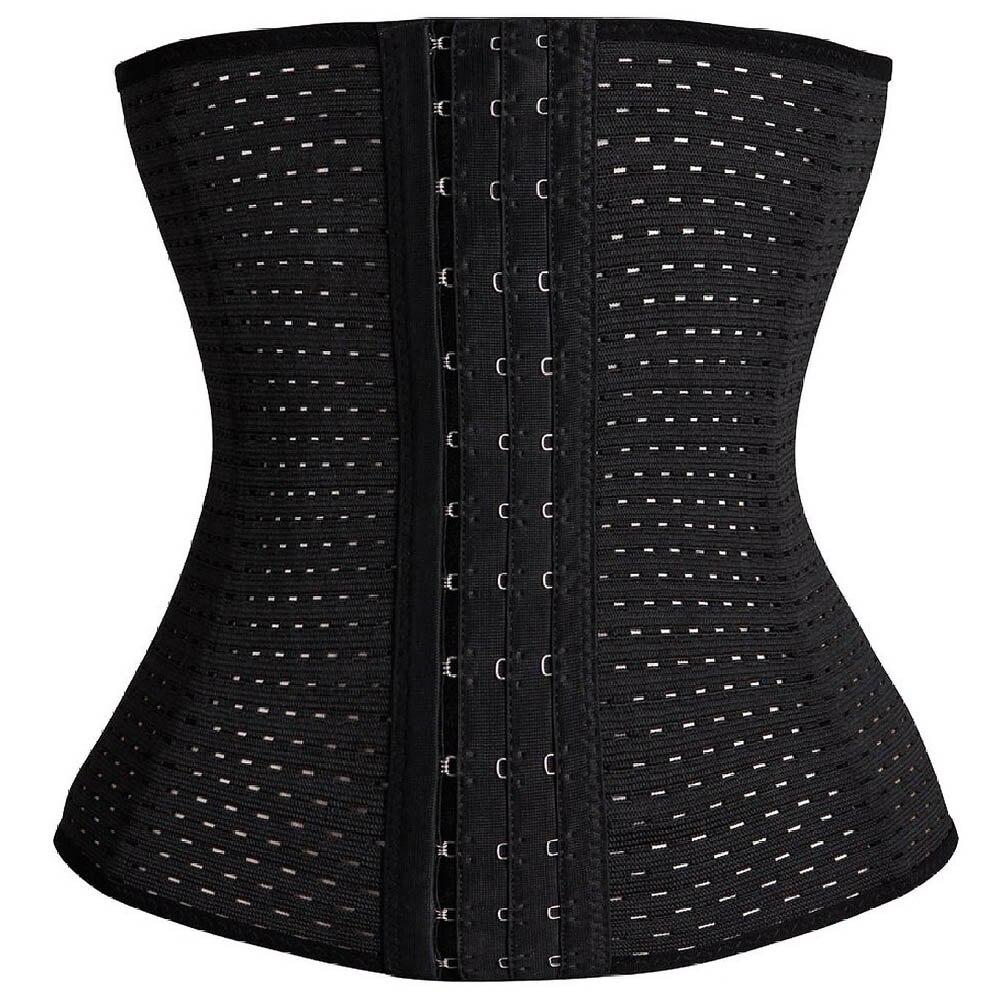 Steel Waist Trainer Belly Control Mesh Corset-xinru