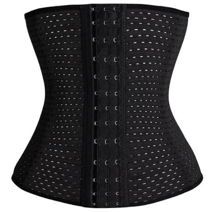 Steel Waist Trainer Belly Control Mesh Corset-xinru