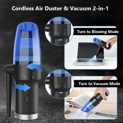 Portable Mini Car Handheld Cordless Rechargeable Air Duster-xinru