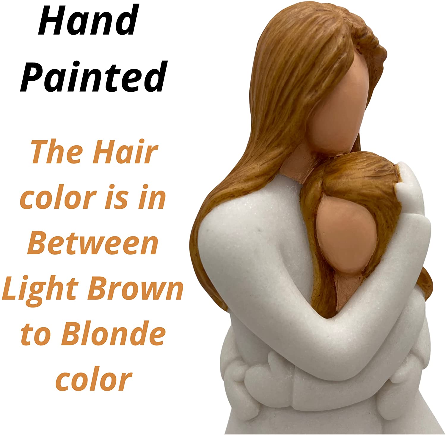 Mother's Day Gift Candle Holder Statue W/ Flickering Led Candle-xinru