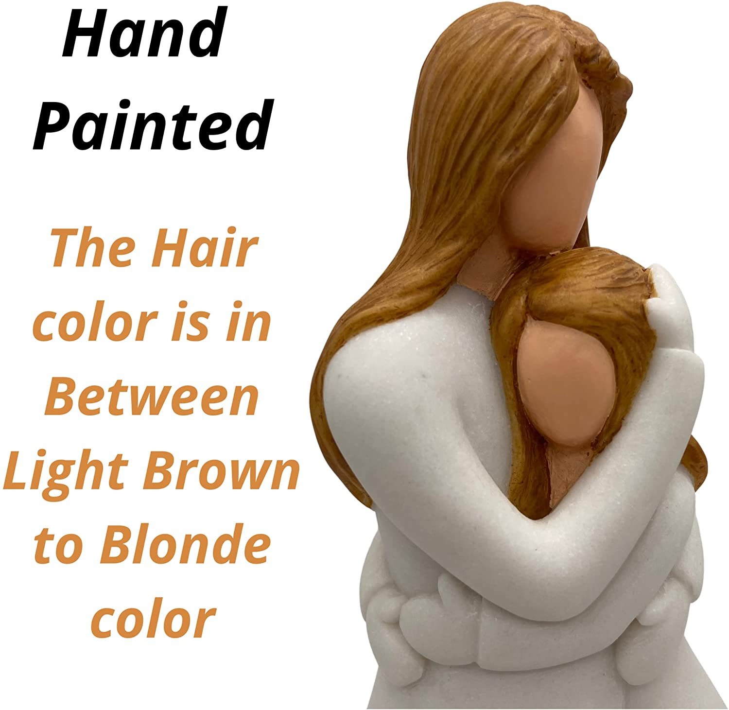 Mother's Day Gift Candle Holder Statue W/ Flickering Led Candle-xinru