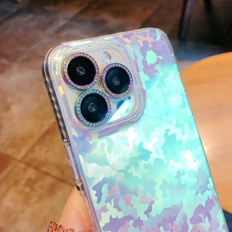 Camouflage Holographic Case-xinru