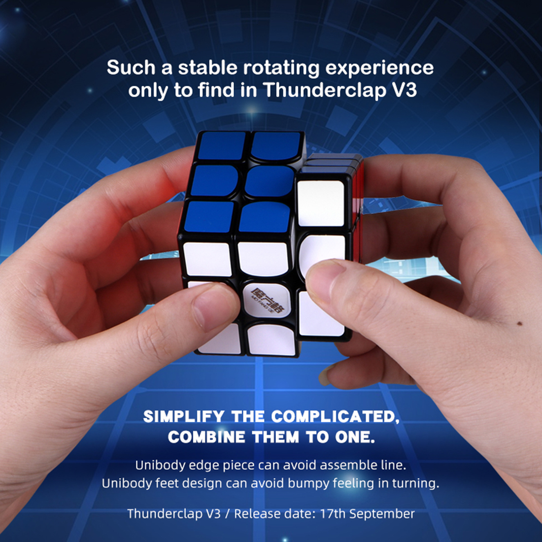 QiYi Thunderclap V3 3x3-xinru shop