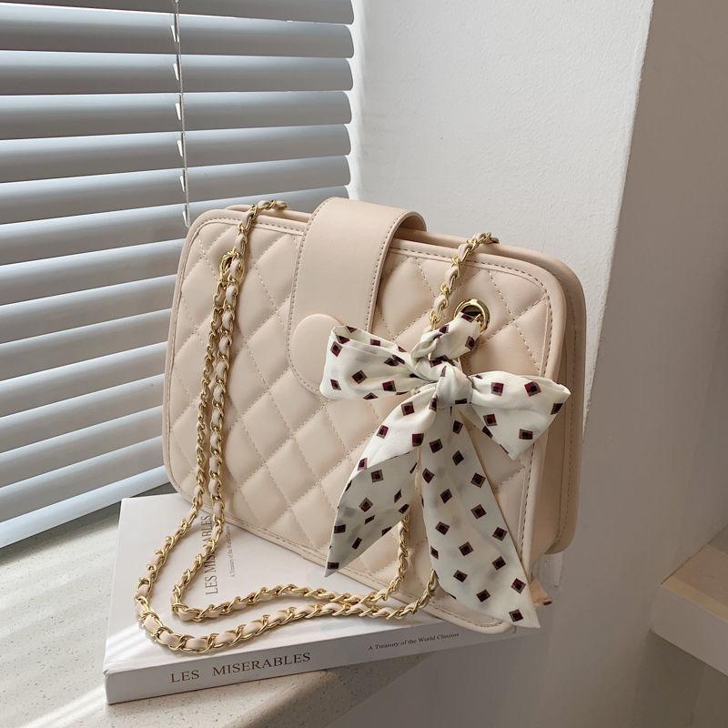 ボウチェーンショルダーバッグ-xinru shop