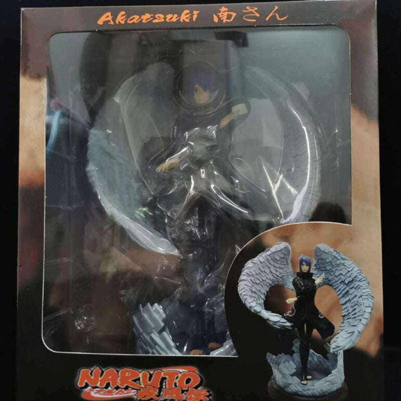 Anime Naruto Shippuden Akatsuki Konan Collectible PVC Model Figure Toy-xinru