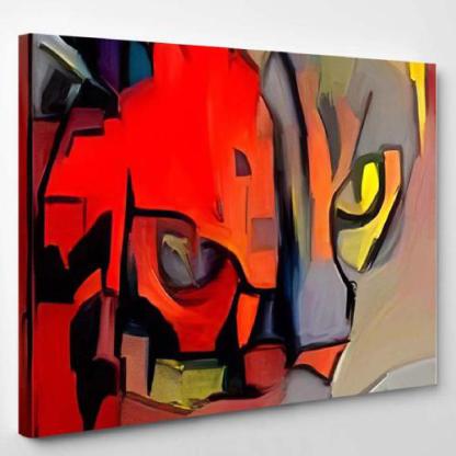 Face Cute Cat Artist Used Rough-xinru shop