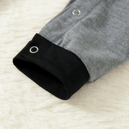 Plus Size Christmas Plaid Reindeer and Letter Print Grey Family Matching Raglan Long-sleeve Plus Size Pajamas Sets-xinru shop