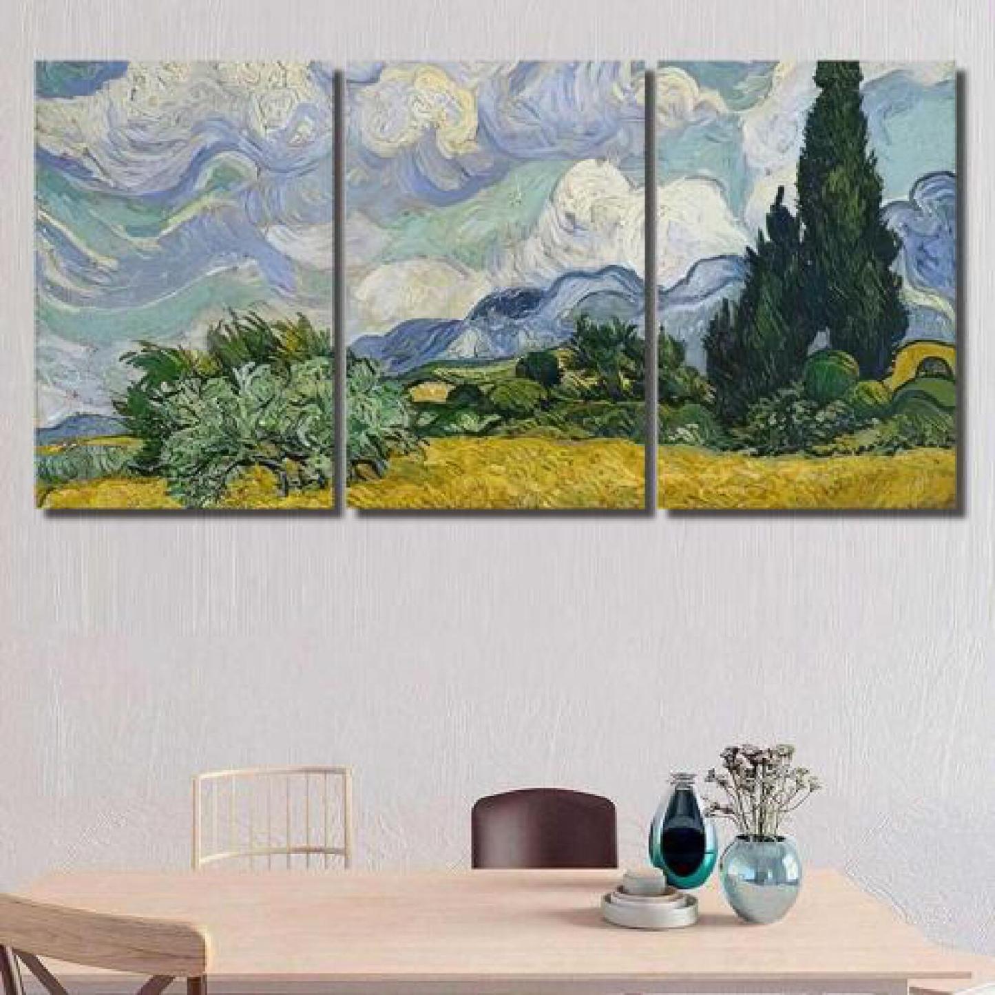 Wheat Field Cypresses by Vincent Van-xinru shop