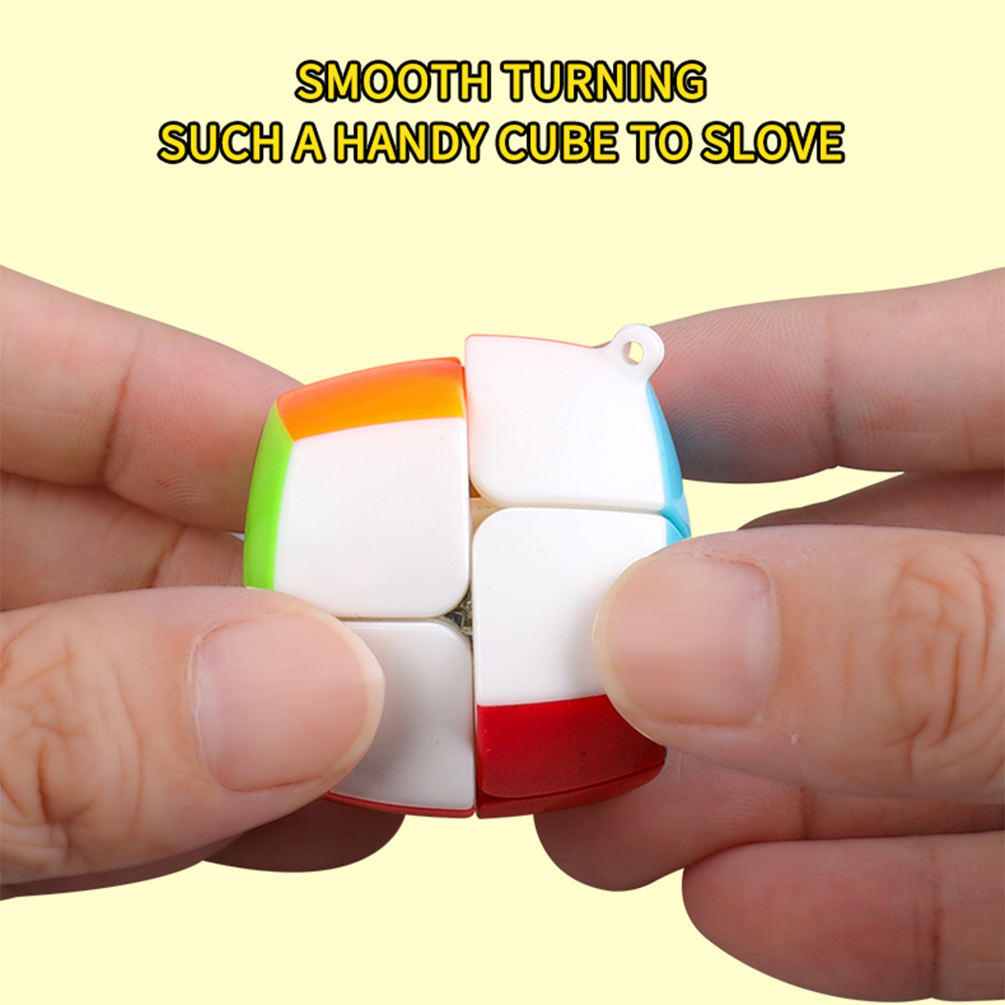 QiYi Mini Pillowed 2x2 Keychain-xinru shop