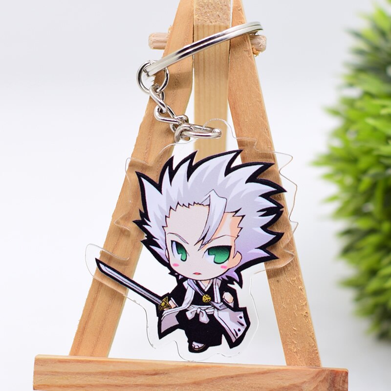 Ichigo Kurosaki Double Sided Anime Keyring Bleach-xinru