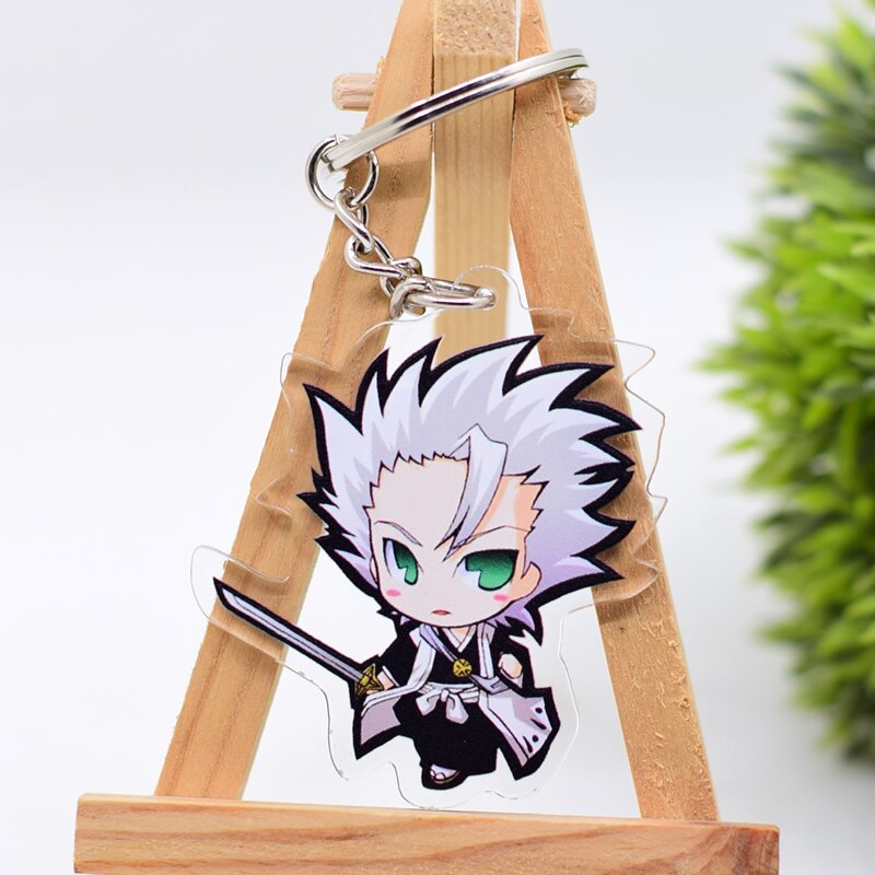 Ichigo Kurosaki Double Sided Anime Keyring Bleach-xinru