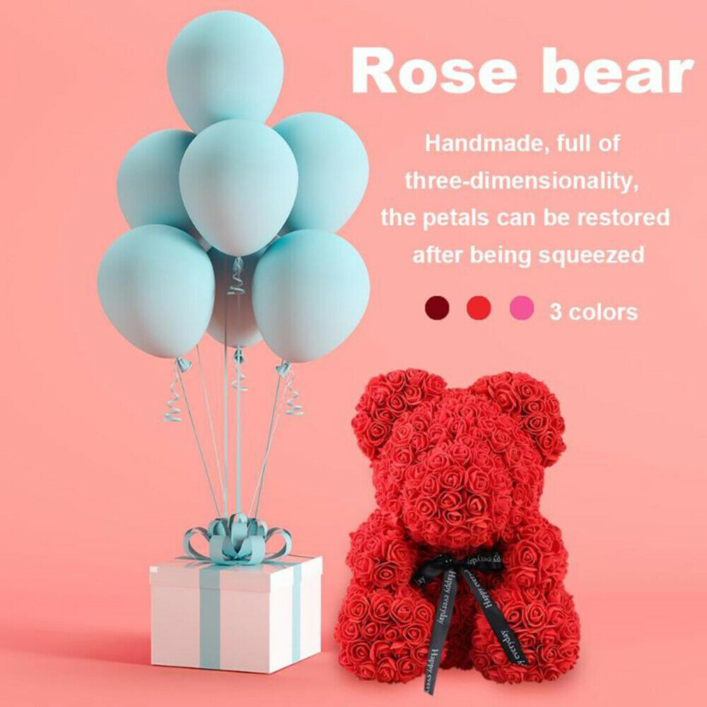 Mother's Day Gift Rose Teddy Bear For Mom-xinru