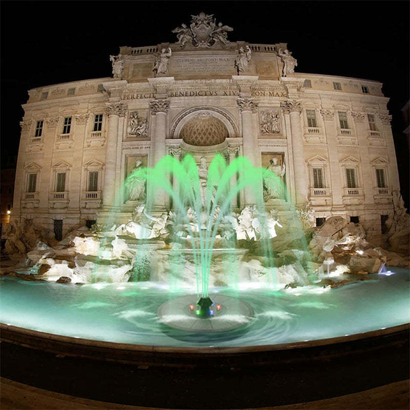 Floating Solar Bird Bath Fountain Kit Lamp-xinru