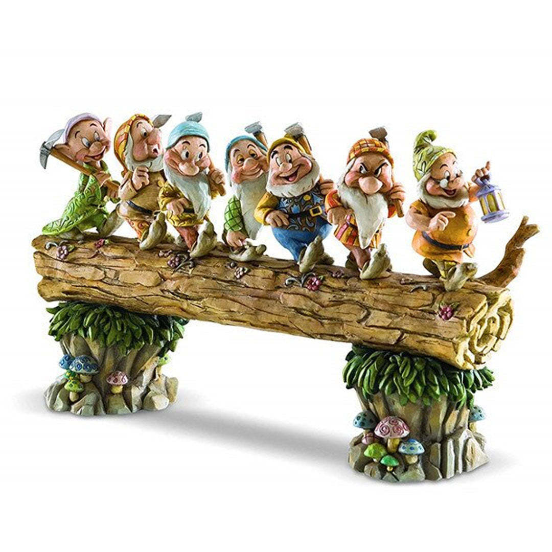 Seven Dwarf Trees Gnome Garden Statues Mini Gnomes Resin Figurine Fairy Garden-xinru