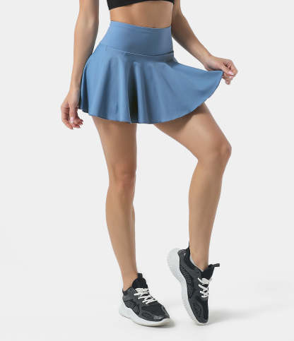 Women's Athletic High Waisted Tennis Skirts With Pockets-xinru shop