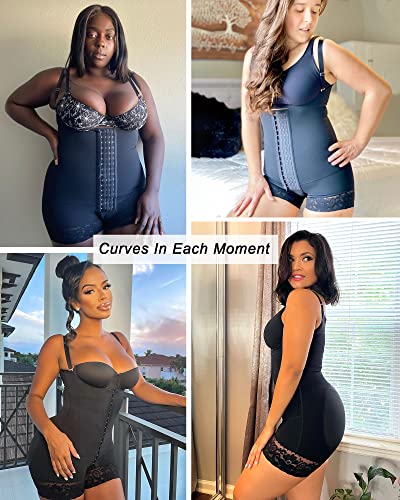 Tummy Control High Compression Shapewear For Butt Lifter Thigh Slimmer-xinru