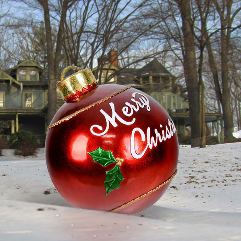 Outdoor Christmas PVC inflatable Decorated Ball (Free Inflator)-xinru shop