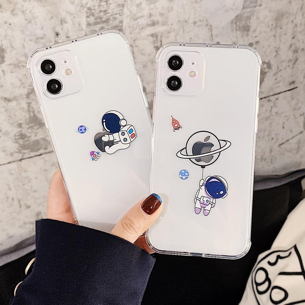 Astronaut Clear Case-xinru